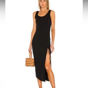 L*Space Sandpiper Dress in Black Size Medium NWT
